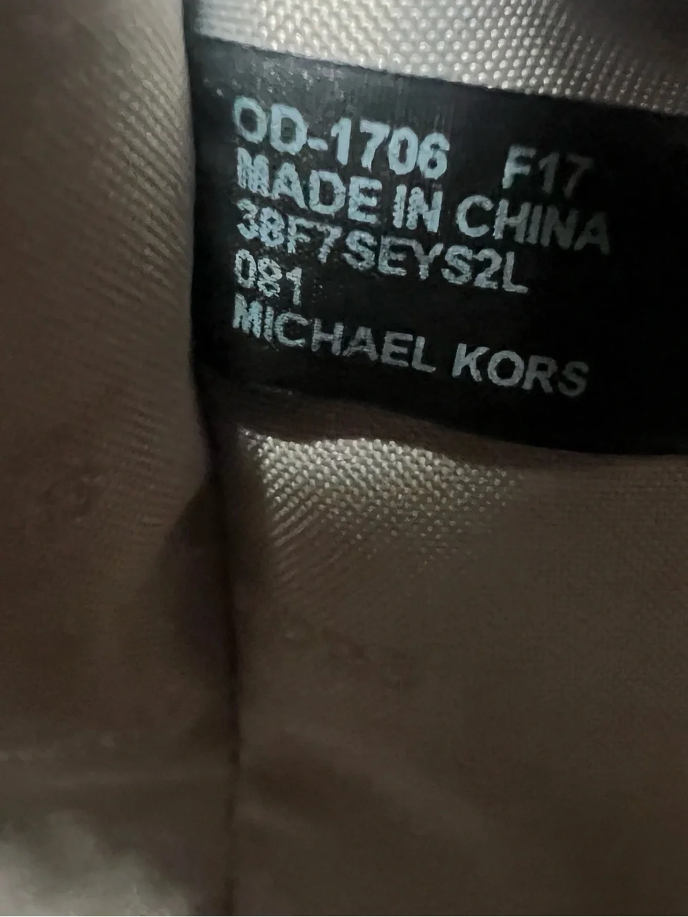Michael Kors structured michael